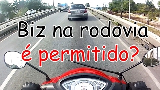 PODE ANDAR DE BIZ NA RODOVIA tirando dúvidas [upl. by Alilad268]