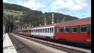 Semmeringbahn zwei ÖBB ICs 29062007 [upl. by Ojadnama355]