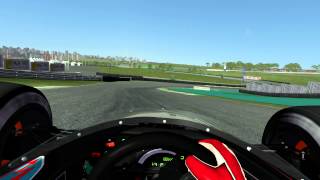 rFactor2  Ferrari 643  São Paulo Interlagos Nice Real Road example [upl. by Madelle]