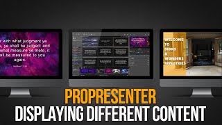 How To Display Different Content on Screens in ProPresenter [upl. by Ambler620]