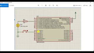 Simulation of MSP430 in Proteus and coding in Energia [upl. by Kreda]