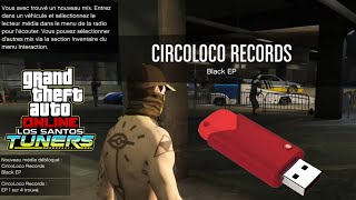 EMPLACEMENT CLE USB CIRCOLO RECORDS AUDIOPHILE TROUVE LOS SANTOS TUNERS GTA ONLINE LOCATION KEY USB [upl. by Tiffi115]