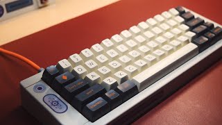 Bbox60 by Burger Work  nice little retro keyboard [upl. by Mann]