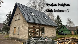 Stogas baigtas kiek kainavo [upl. by Irrahs]