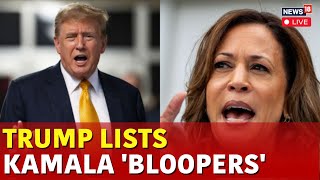 Trump Speech At Bedminster  Trump Speech Today  Trump Vs Kamala  US Presidential Race  US News [upl. by Lossa]