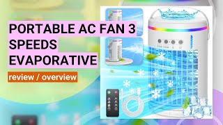 Review Portable Air Conditioner Cool Comfort Anywhere [upl. by Yemirej731]