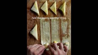 15Minute Recipe Cheesy Air Fryer Phyllo Pies [upl. by Lledualc]