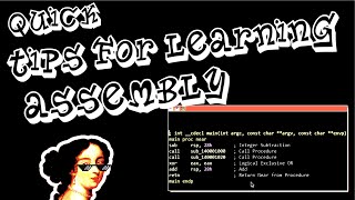 Quick Tips For Learning Assembly and Reverse Engineering at The Same Time [upl. by Udele]