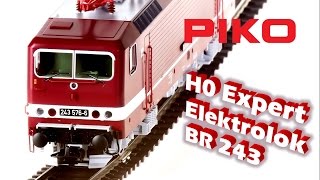 PIKO V026 H0 Expert ELok BR 243  Modellvorstellung [upl. by Soph451]