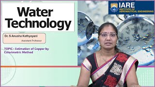 Estimation of Copper by Colorimetric Method by Dr S Anusha Kathyayani [upl. by Hachman]