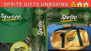 Sprite gifts unboxing part  2  Sprite scan and win [upl. by Aihgn]