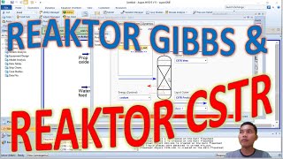 06 Tutorial Aspen Hysys  Reaktor Gibbs Reaktor CSTR [upl. by Yrrej854]