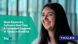 Life at Thales in Romania – Episode 3 – Alexandra BUȘE [upl. by Pass601]