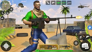 Commando Shooting Games  Gun Shooting Games  Android Gameplay [upl. by Eelime]