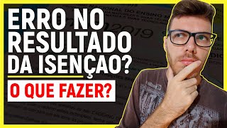 ENEM 2021 ERRO NA ISENÇÃO  COMO VER O RESULTADO  RESPONDENDO AS DÚVIDAS [upl. by Dasteel]