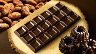 How to make Bean to Bar Chocolate using cacao beans and sugar [upl. by Adla]