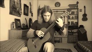 JS Bach  BWV 814  Anglaise Gavotte  Arrangement for solo Guitar [upl. by Aned308]