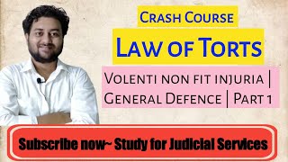 Volenti non fit injuria  General defences  law of Torts  Law of Torts lecture [upl. by Lavina492]