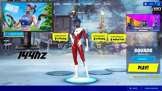 First Time On 144hz  Fortnite [upl. by Lorinda]