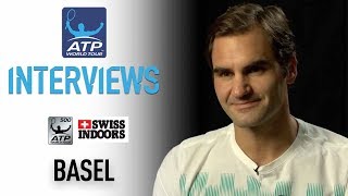 Federer Reacts To Winning Eighth Basel Title [upl. by Fonseca]