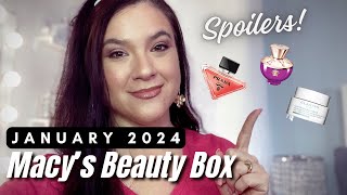 JANUARY 2024 MACY’S BEAUTY BOX SPOILERS [upl. by Nnael]