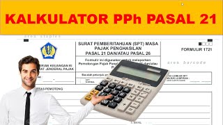 Kalkulator PPh Pasal 21 [upl. by Ahseikal567]