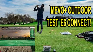 Flightscope Mevo Outdoor Review  FIRST TEST Review using E6 Connect [upl. by Rehttam473]