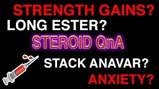 stack ANAVAR and TESTOSTERONE on first cycle  STEROID QnA [upl. by Anilem]