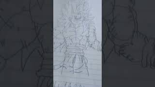 Gohan definitivo vs gohan ssj 4 drawing phonk dragonballsupergoku [upl. by Claman]