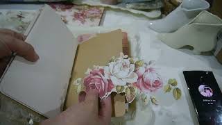 SOLD2023 Special Sale 11 Vintage Roses Journal Kit [upl. by Eelyac]