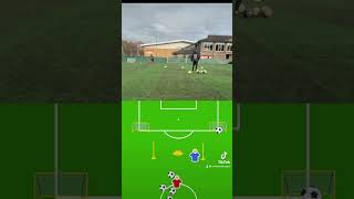 Football Drills  121 passing drill with Chris [upl. by Kcor]