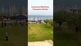 Caesarea Harbor the Capital of Israel during the time of Jesus… [upl. by Llejk]