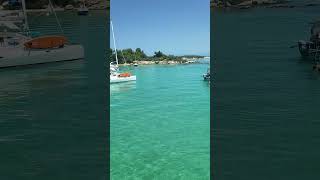 GREECE 🇬🇷 HALKIDIKI Sithonia Blue Lagoon near Vourvourou Diaporos 🇬🇷 [upl. by Upton]