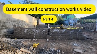 basement wall 🧱 construction video complete basement building process quot👷 [upl. by Dickman]