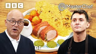 Sink Or Swim In Intense Signature Dish Challenge  S18 E7  Full Episodes  MasterChef UK [upl. by Ilatfan]