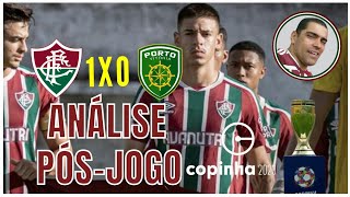 PRIMEIRA DO ANO  ANÁLISE DO JOGO FLUMINENSE 1X0 PORTO VITÓRIA [upl. by Akiemahs]