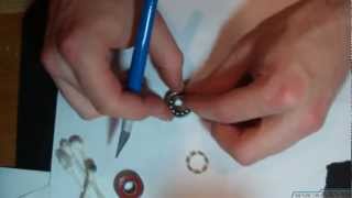 How to completely rebuild a ball bearing [upl. by Atrim556]