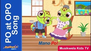 Po at Opo Song Animated  Filipino  Tagalog  Awiting Pambata [upl. by Najed]