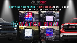 Chevrolet Silverado  GMC Sierra 2019–2024 156″ 2K TouchScreen GPS amp Infotainment System AutoAC [upl. by Arica481]