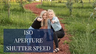 Photography Tutorial ISO Aperture Shutter Speed [upl. by Aihseya]