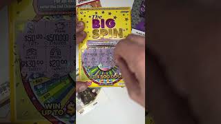 💰 Big Spin Scratcher Madness Uncovering Huge Wins with CA Lottery 🎡 Video 18 shorts lottery [upl. by Anahpos]