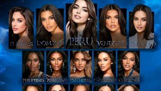 Top 12 Miss Universe 2024 predictions [upl. by Lazare]