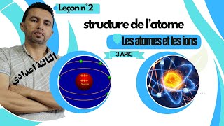 structure de latome  les atomes et les ions [upl. by Anicnarf]