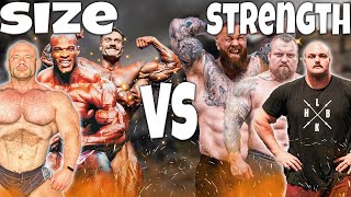 Training for MUSCLE vs STRENGTH Ft Dr Mike [upl. by Hoskinson]