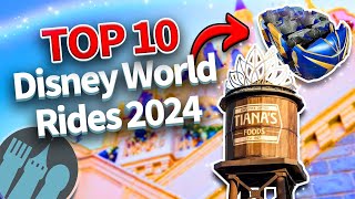 TOP 10 Rides in Disney World in 2024 [upl. by Dickson217]