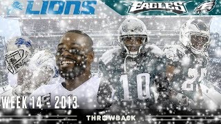 The Blizzard Bowl Lions vs Eagles 2013 Week 14 [upl. by Oirasec246]