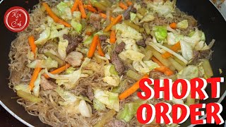 Short Order Pancit Detailed Video With Full Costing [upl. by Klump546]