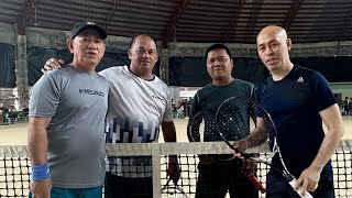 KAP MORENORD ATTY ARCHIE ALBAO VS BOSS JUNMARJUN  BAYUGAN TENNIS DERBY 2024 [upl. by Einolem]