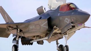 F35 Short Takeoff amp Vertical Landings  Awesome Views [upl. by Traci]