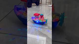 Musical Gear Boat Toy rotating toys [upl. by Nessah378]